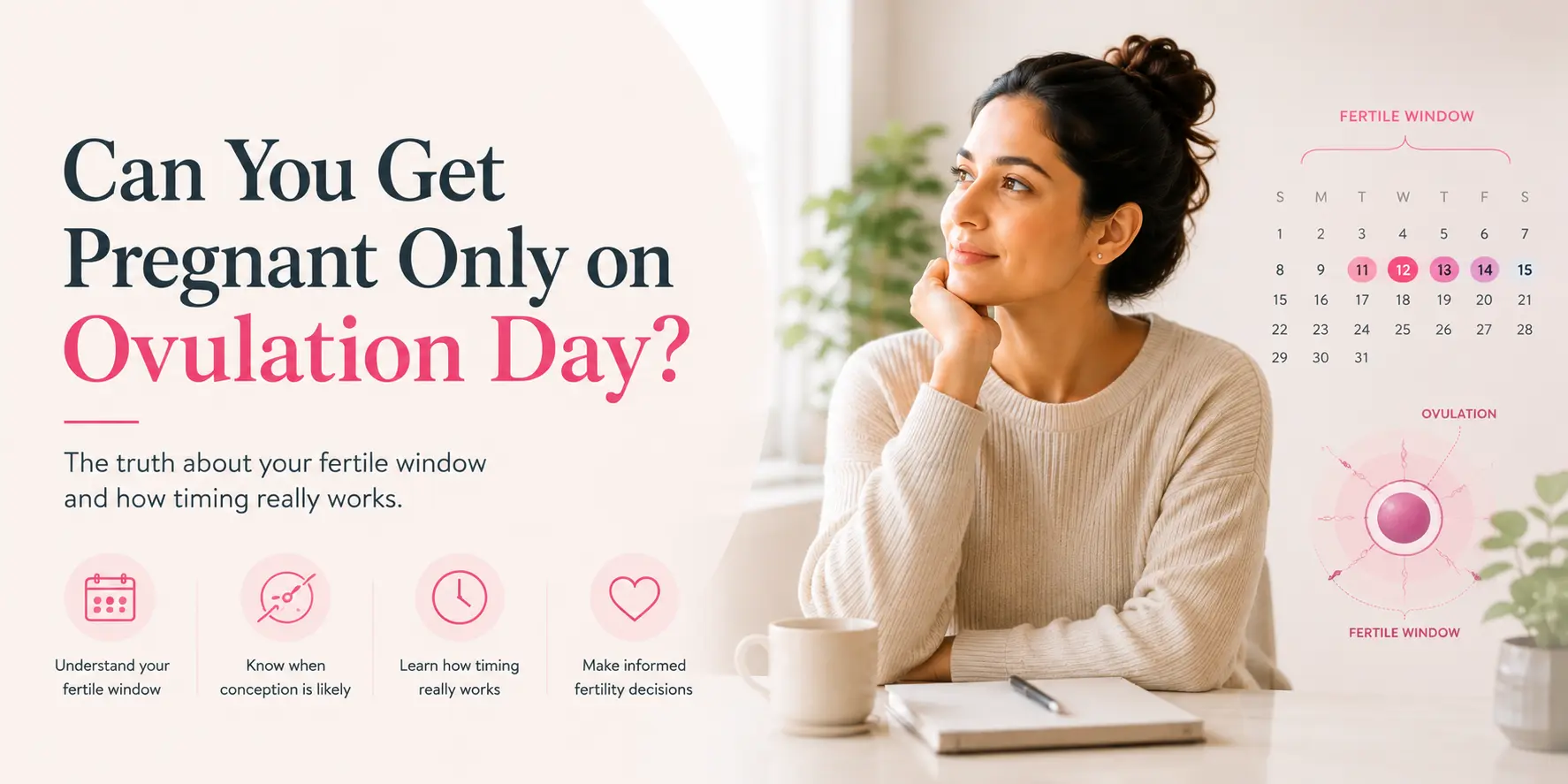 Can You Get Pregnant Only on Ovulation Day?